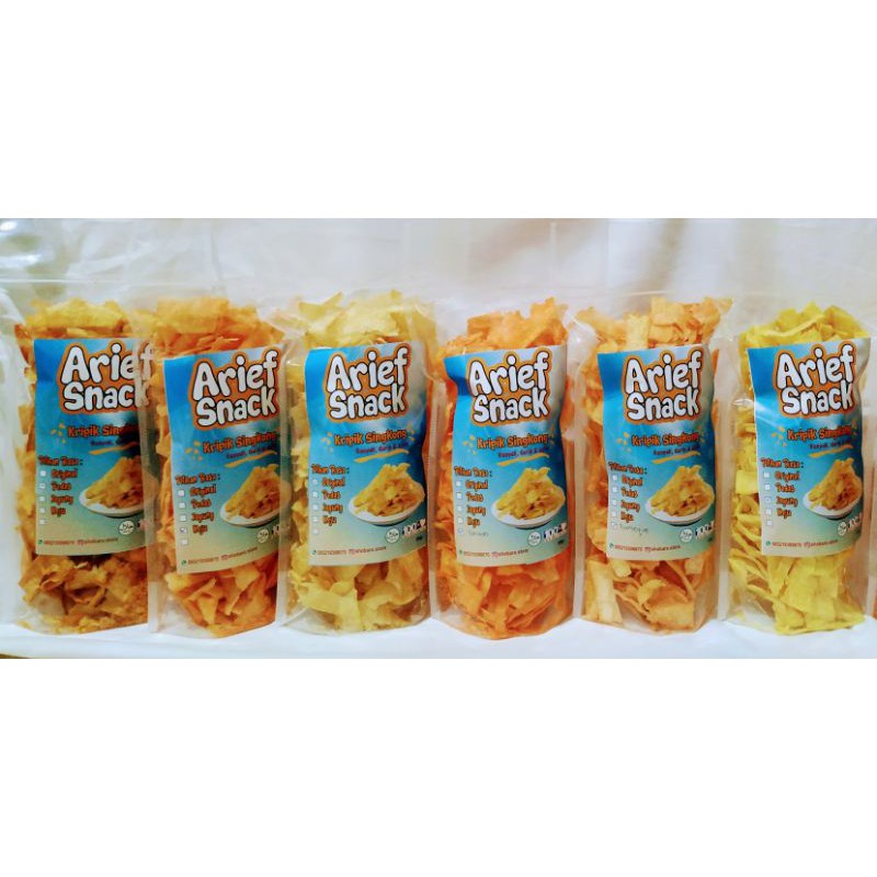 

Keripik Singkong Aneka Rasa 250gr (Arief Snack)