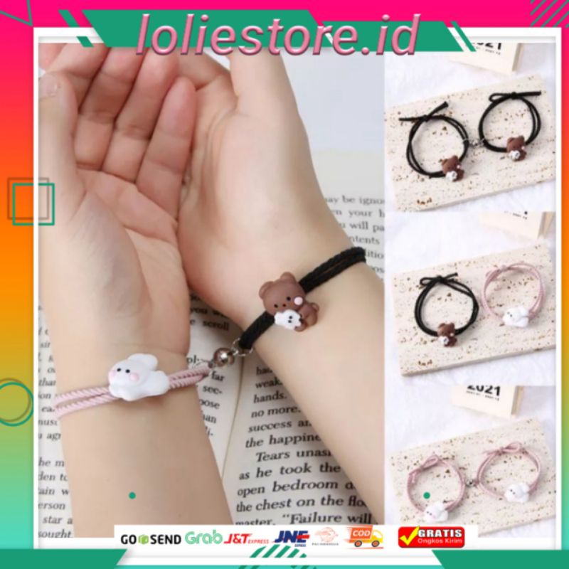 GELANG COUPLE/ GELANG PASANGAN MAGNET/ GELANG BESTIE / GELANG BEST FRIEND / GOAL CUPLE