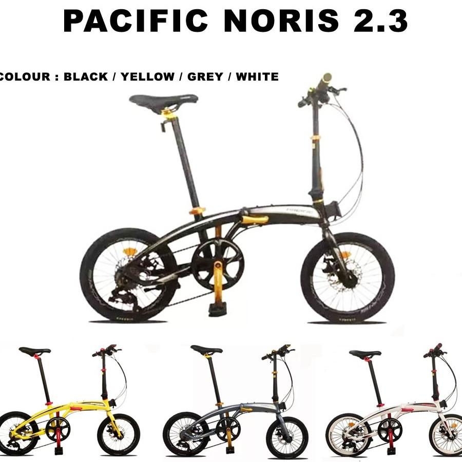 SEPEDA LIPAT 16" PACIFIC NORIS 2.3