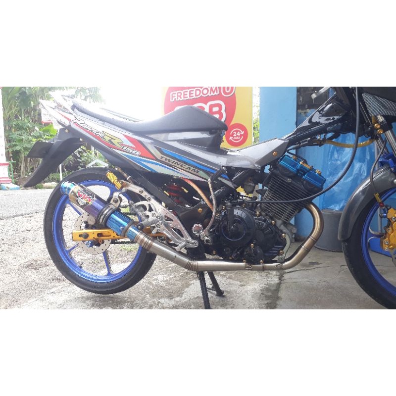 header leher satria fu WRX RS200 ORIGINAL