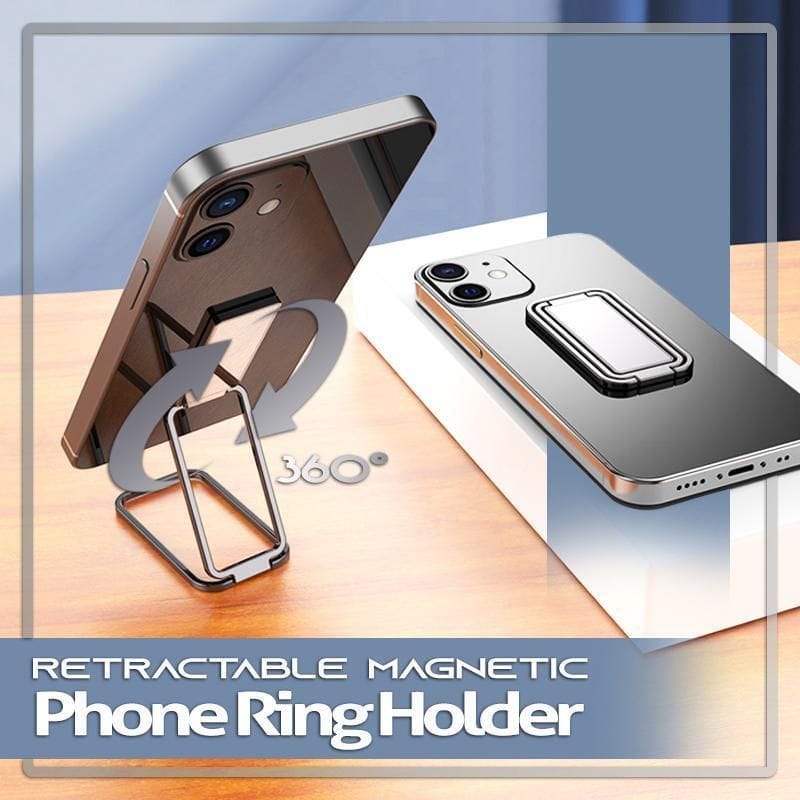 Magnetic Ringstent Phone Holder 360 Rotate Retractable Ring Holder ring stand hp magnet