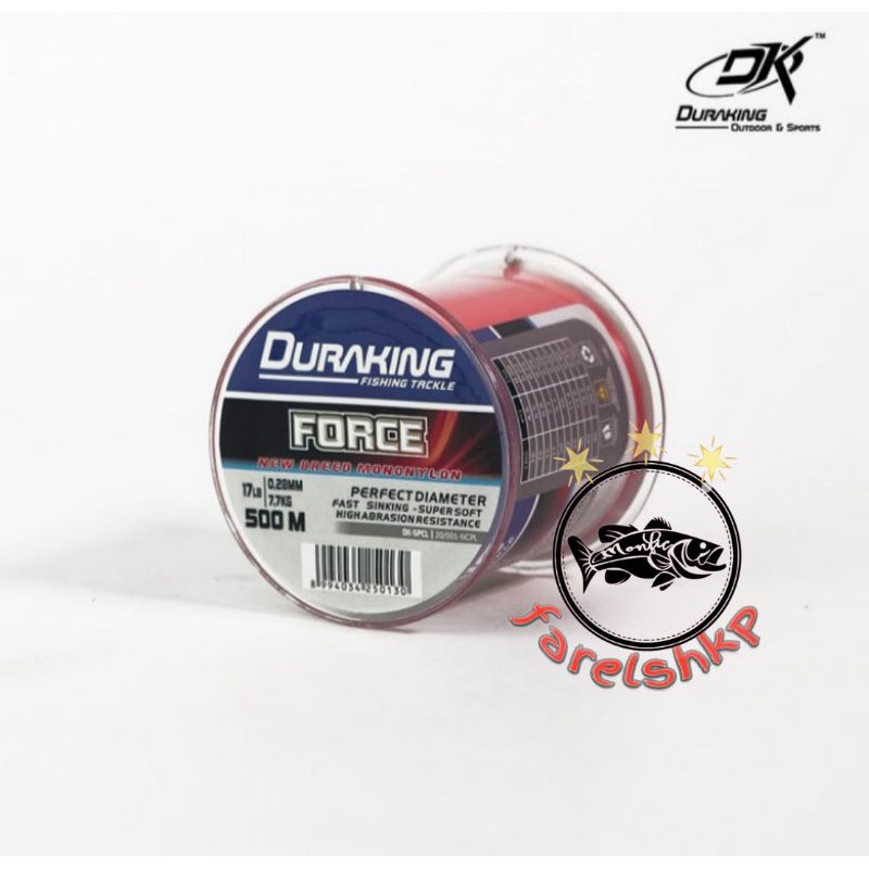 senar pancing duraking force 500m