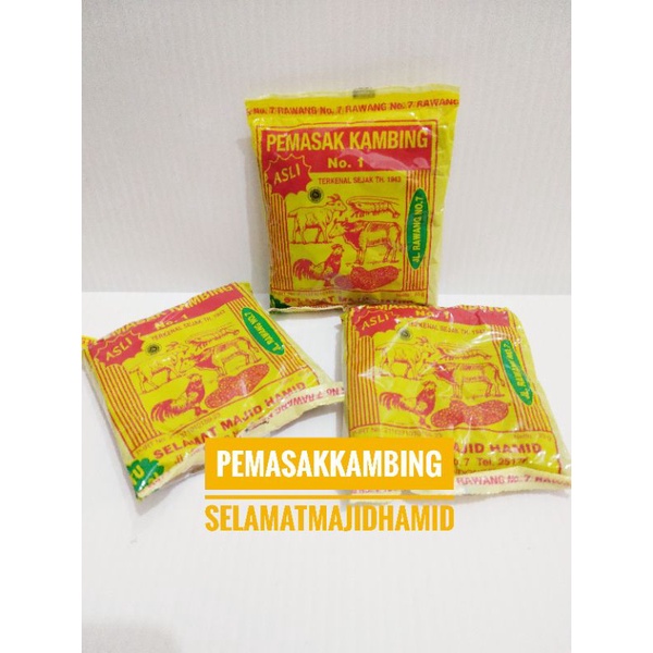 

Bumbu Kambing Pemasak Kambing Selamat Majid Hamid