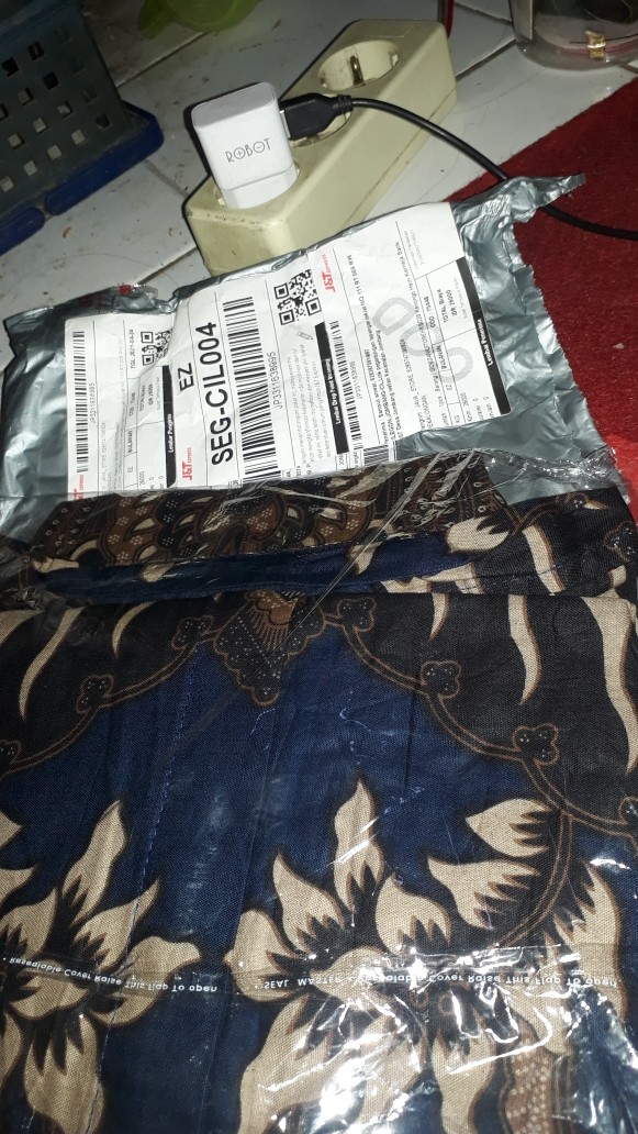 Batik Pria Size M L Xl Xxl  Bswart Batik Hrb026 Kenongo Hem Panjang Padi