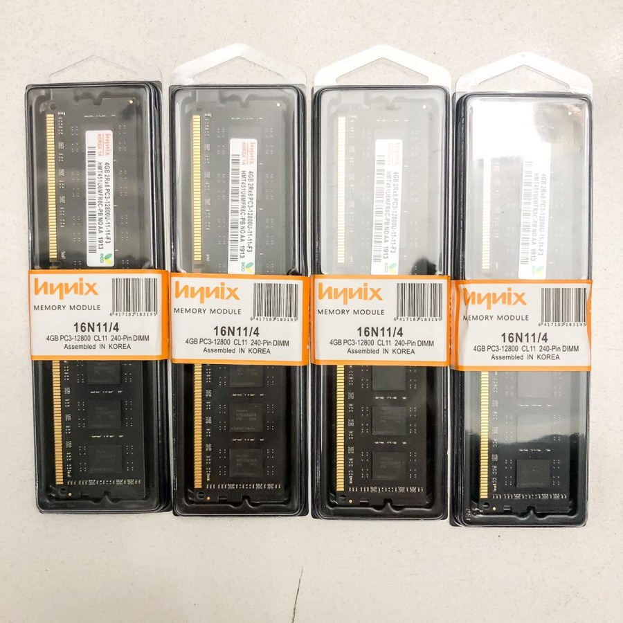 memory DDR3 4GB PC12800 HYNIX Longdim