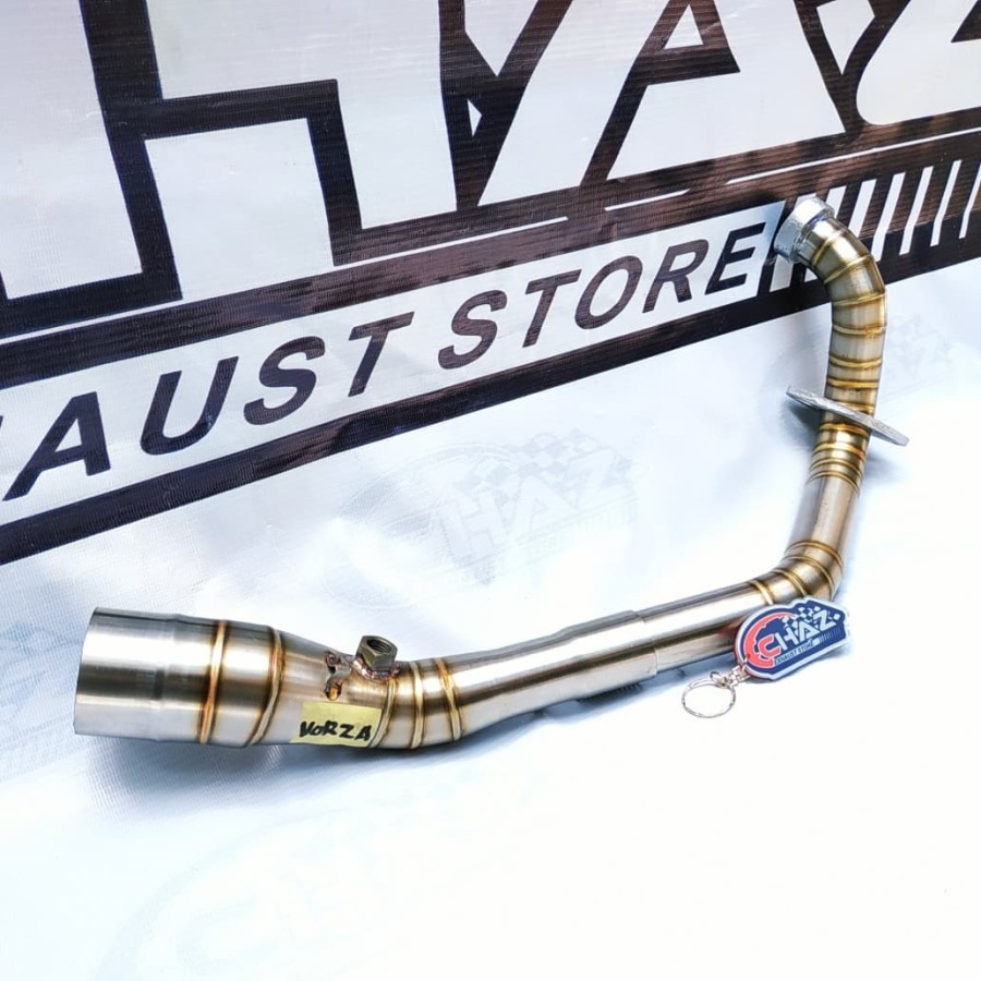 Leher Knalpot Racing Honda Forza 250 Stainless kualitas baikkkk