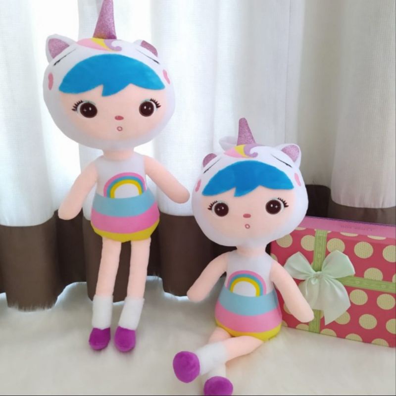 Boneka Metoo Angela New Arrival Tinggi 45cm Bahan Yelvo  Lembut Mainan Anak Perempuan