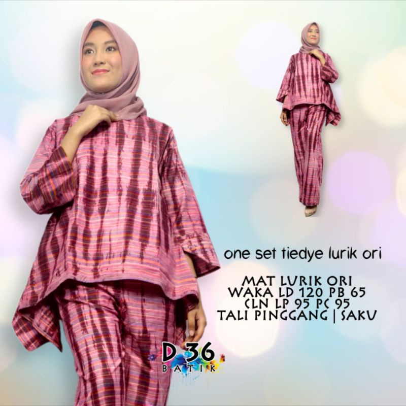 One Set - Rayon Premium - Busui - One Set - Baju Kantor - Ori by Naura