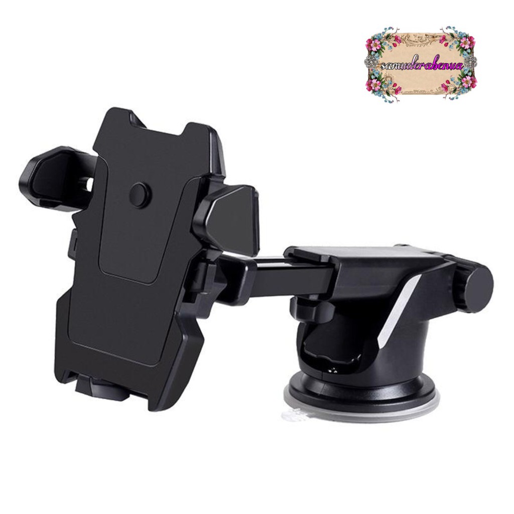 Long neck one touch car Original Holder mobil dudukan Hp GPS handphone smartphone SB1447