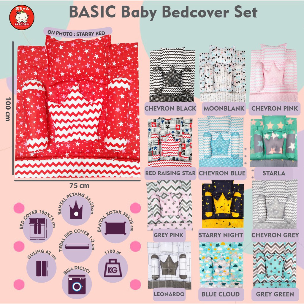 PREORDER BED SET PO bedset pre order bedcover set Akachan