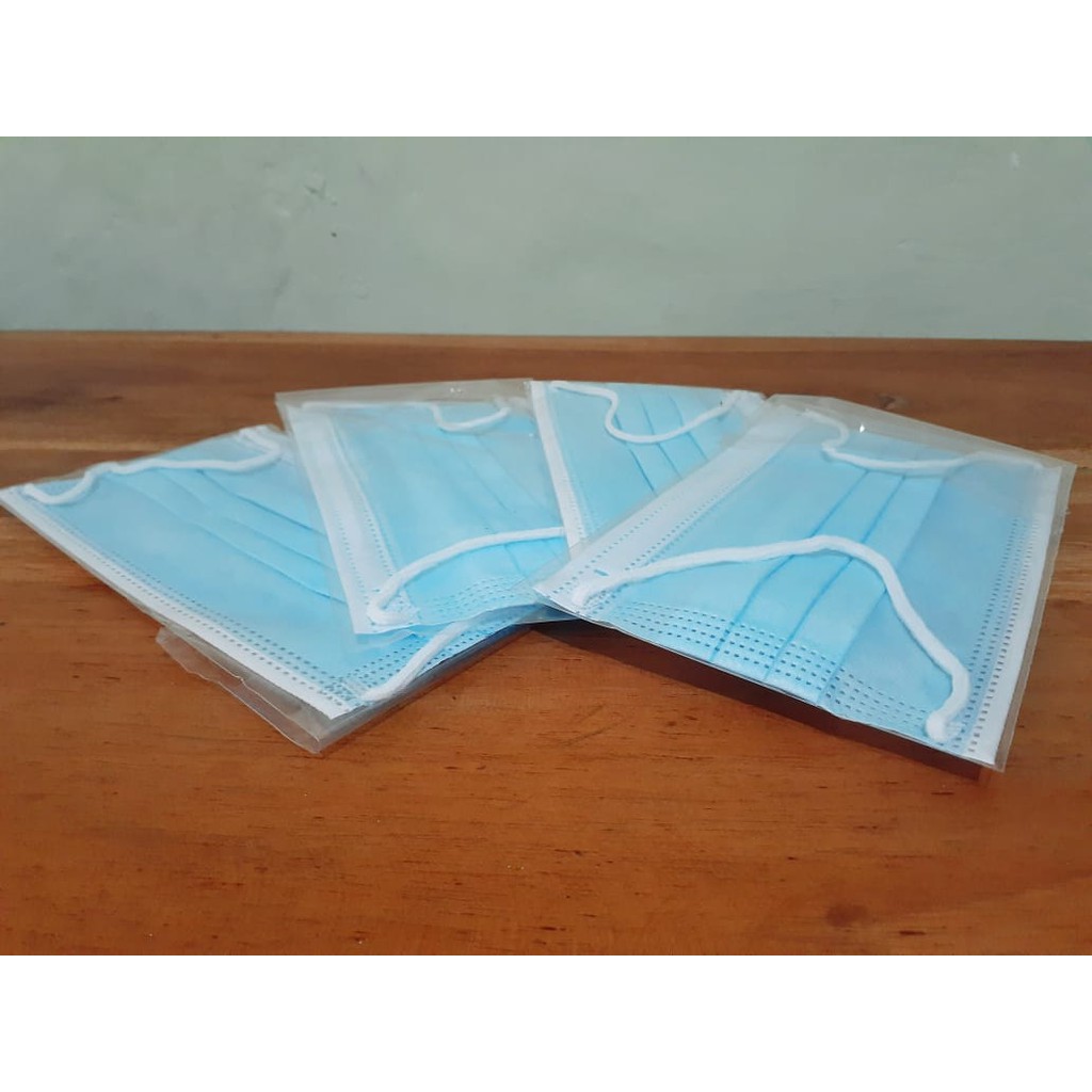 Masker 3ply Earloop Disposable Face Mask