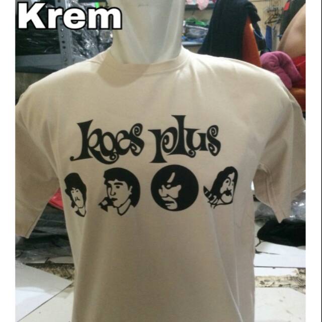 BIG SIZE 3XL 4XL...kaos/t shirt/baju keren BAND MUSIK KOES PLUS