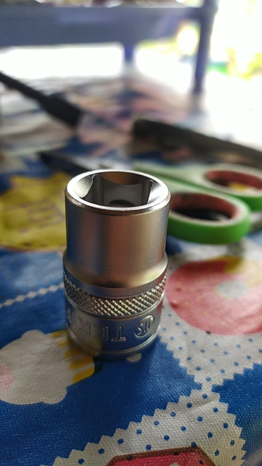 Tekiro Mata Sock 17mm 1/2inch 6pt Socket Kunci Sock Original