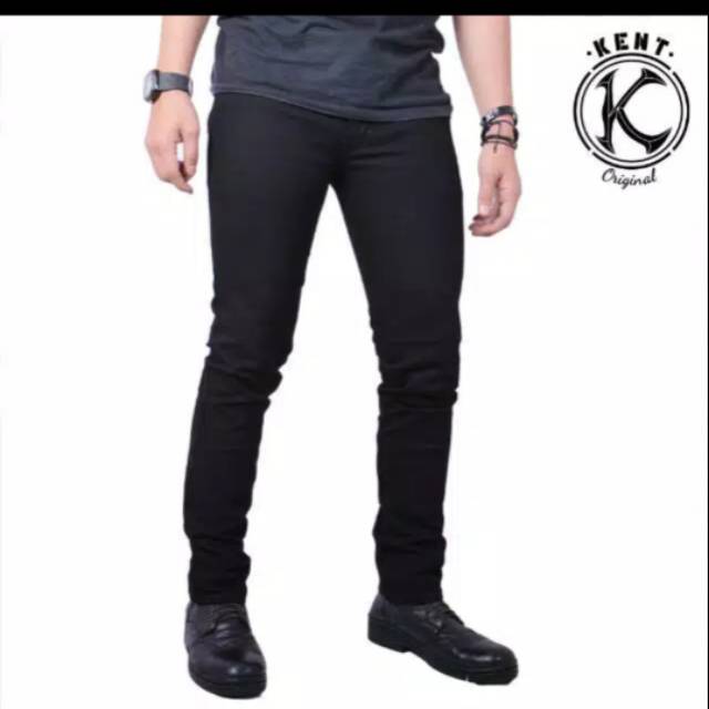 Long jeans black old. Celana jeans pria laki laki