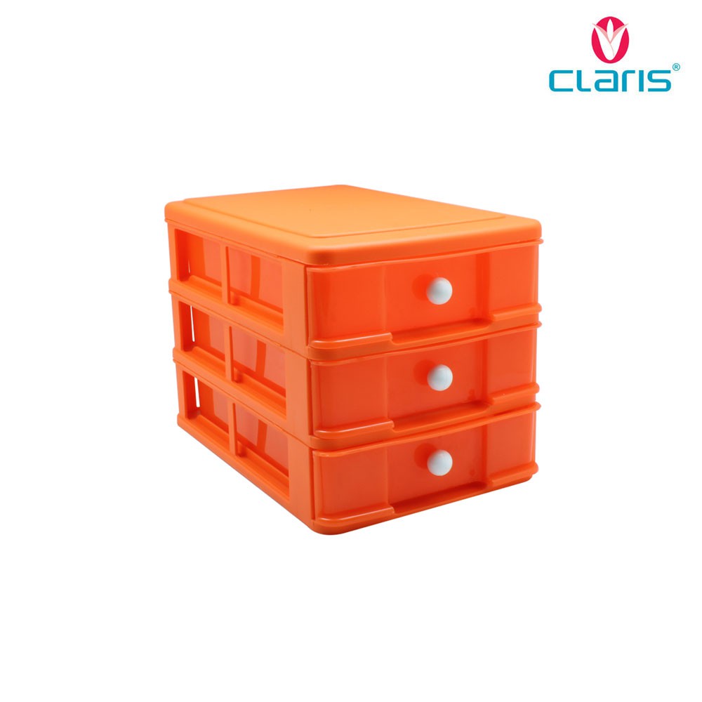 Kabinet Orion Laci Serbaguna Murah 3 Susun Claris 1191-3S