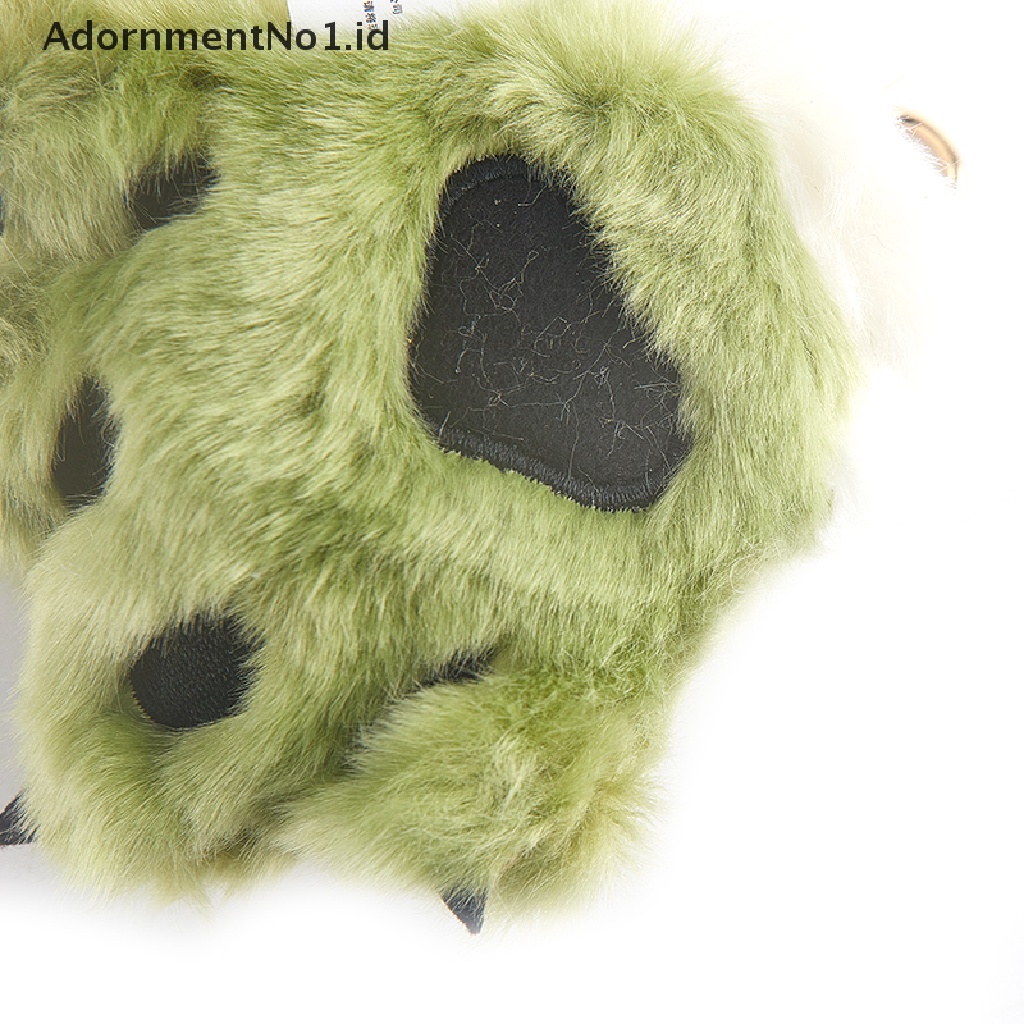 (AdornmentNo1) Gantungan Kunci Bentuk Boneka Macan / Leopard Bahan Plush