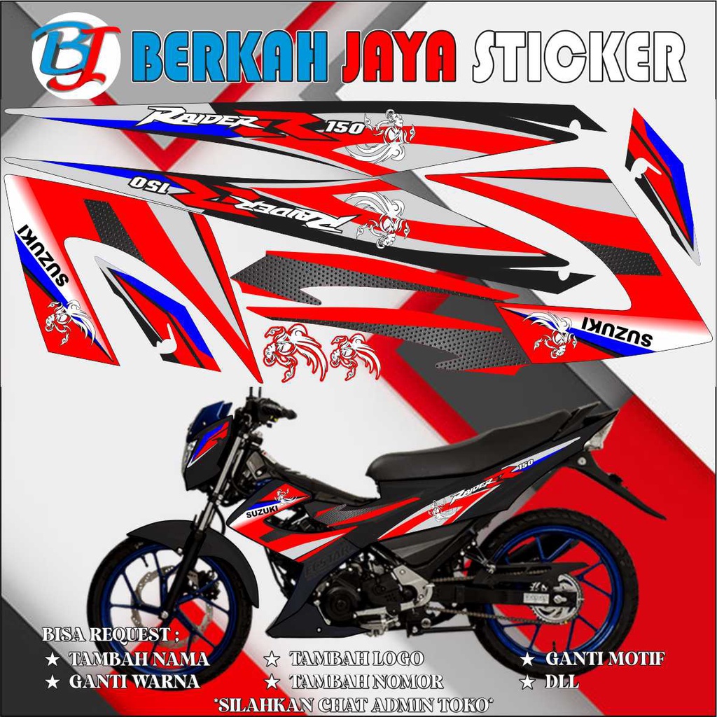 STRIPING THAILAND SATRIA FU FACELIT RIDER