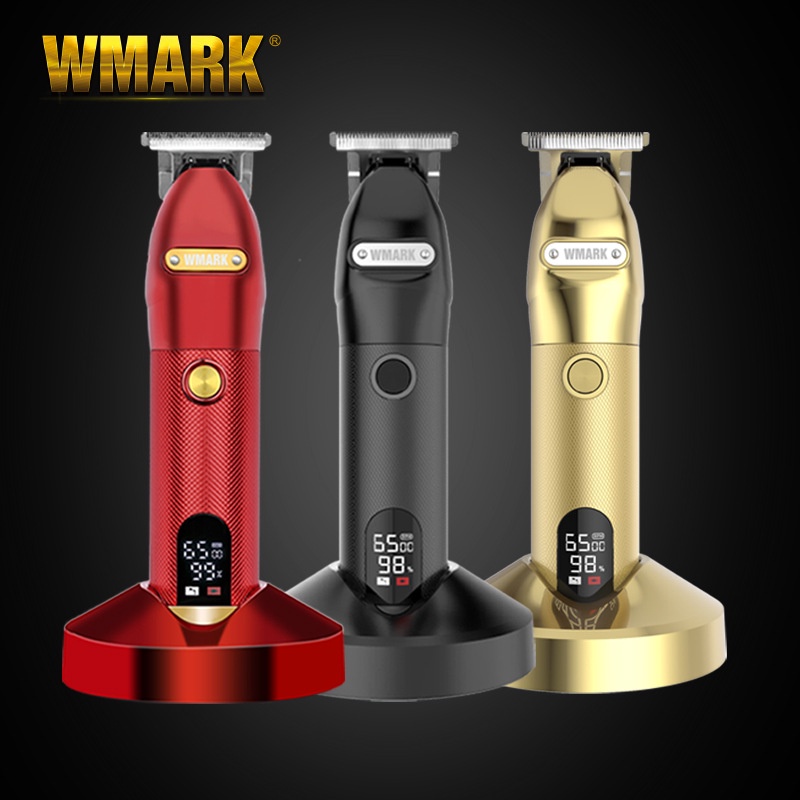 WMARK NG-203 Alat Cukur Rambut Jenggot Hair Trimmer LCD Full Metal