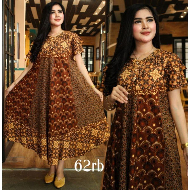 dres daster batik daster payung SOGAN
