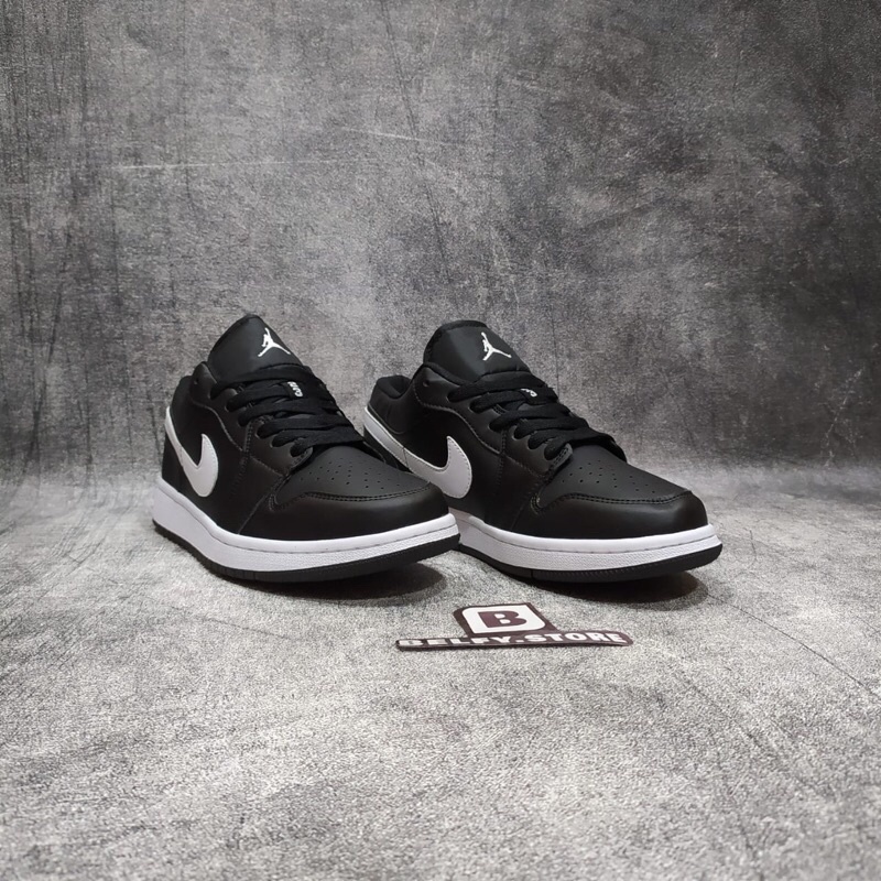 black white nike jordan