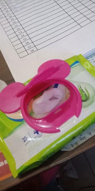 Tutup Tisu Penutup Tissue Basah Kering Mickey Minnie Mouse Disney Wet Wipes Cover
