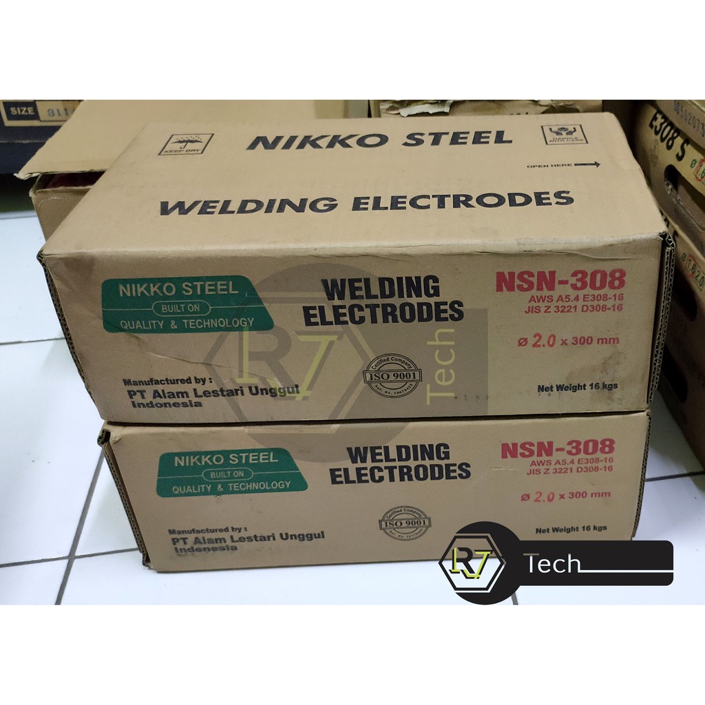 Jual Kawat Las Stainless Steel Nikko Nsn Gr Shopee Indonesia