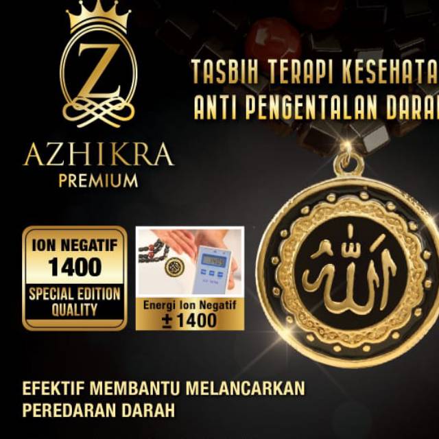 Kalung tasbih Azhikra