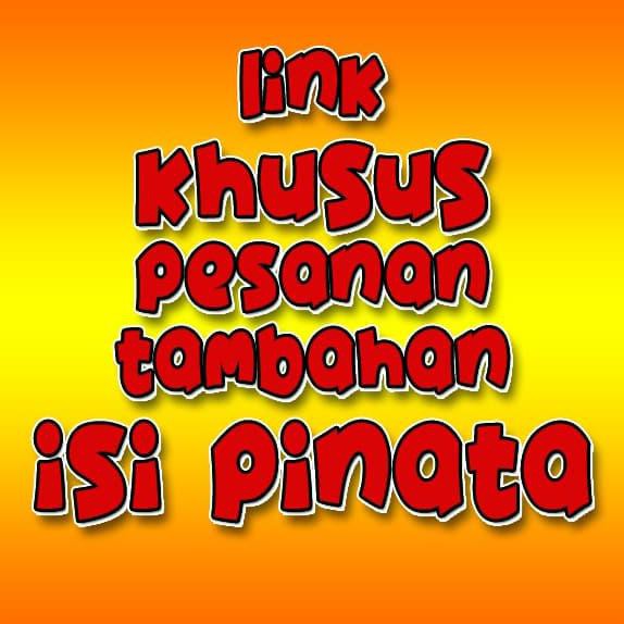 

Link Tambahan Isi Pinata Terlaris