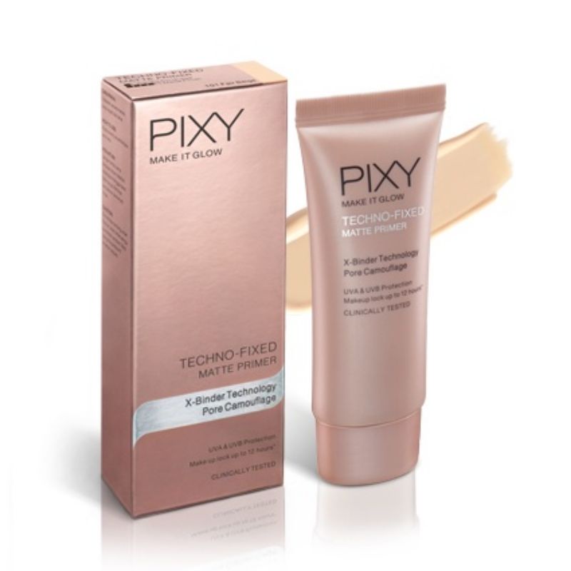 Pixy Make It Glow Techno Fixed Matte Primer 101 Fair Beige 25ml