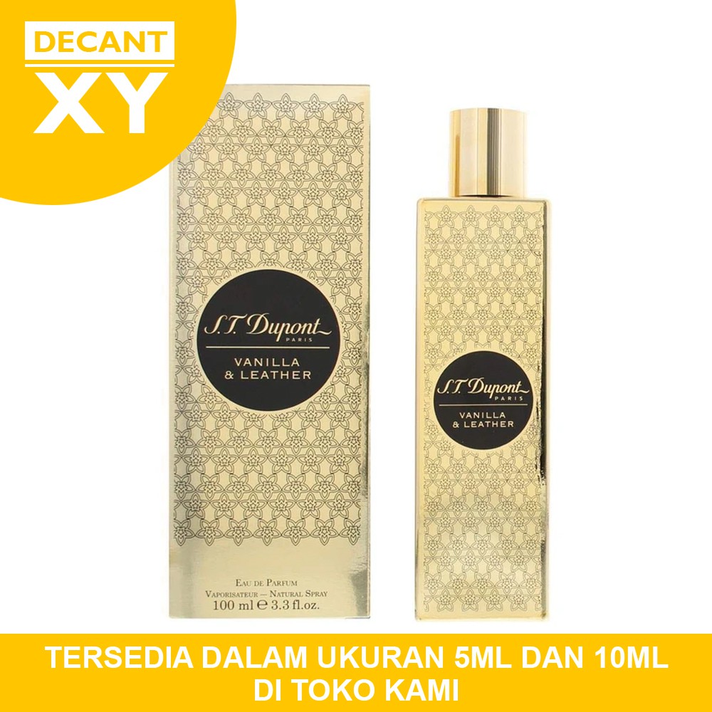 Decant 10ml Parfum ST Dupont Vanilla Leather EDP