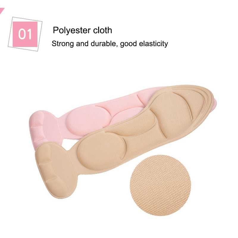 Insole Sepatu Hak Tinggi Wanita Alas Kaki High Heels Breathable Super empuk Sangat Nyaman pelapis Sepatu sol tinggi cewek inshole insol insole sepatu hak tinggi sepasang 1 pair sepatu model tinggi 2pcs Insole Pad Inserts Heel Post Back Breathable