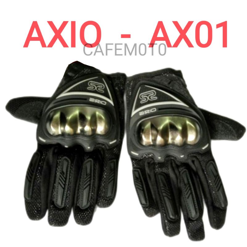 Axio gloves Ax01 - Sarung Tangan Axio AX-01 Touch Screen Jari Telunjuk layar sentuh model Mc44 scoyco