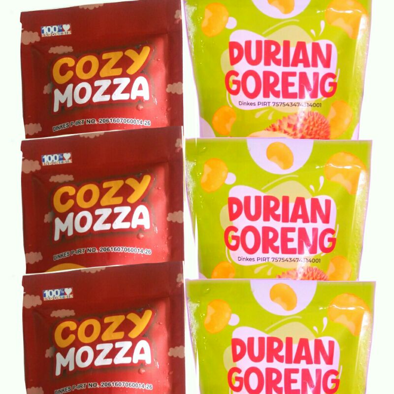 

Paket Murah 2 Durian Goreng + 2 Cozy Mozza