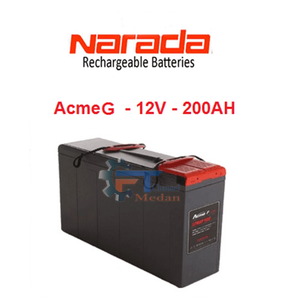 Jual Aki 200AH Baterai AGM 12V 200 Ampere New VRLA 200AH Indonesia