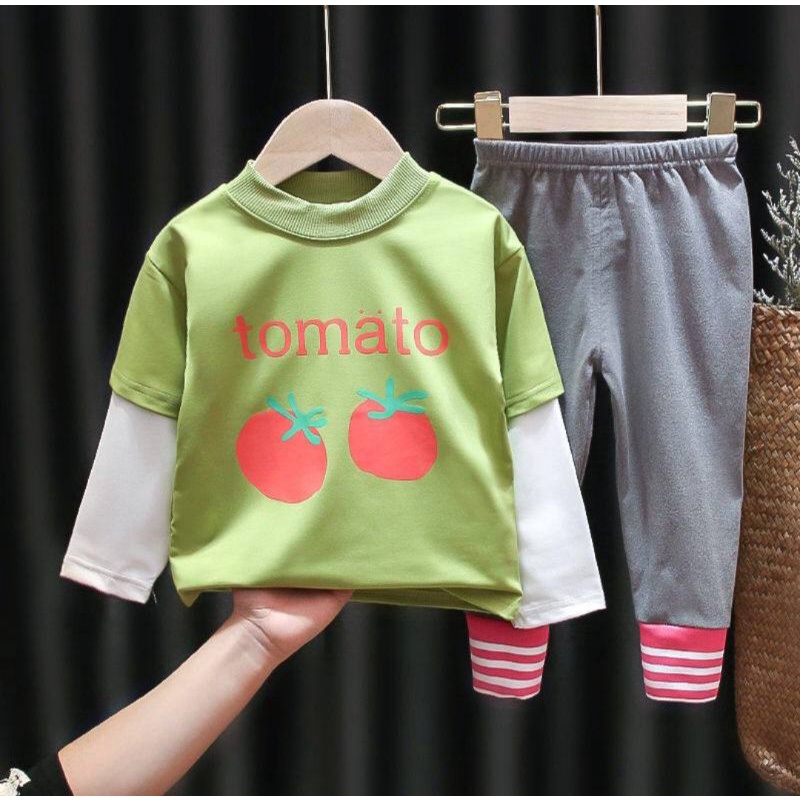 BAJU ANAK IMPORT USIA UMUR 1 SAMPAI 4 TAHUN SETELAN ANAK PEREMPUAN BAJU ANAK CEWEK 1-4 TAHUN