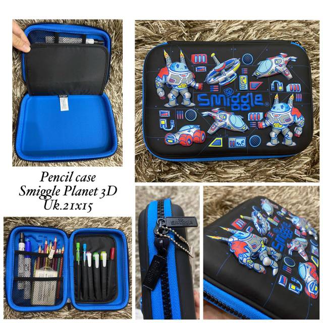 

Pencil Case Astrono Smiggle Planet 3D Import