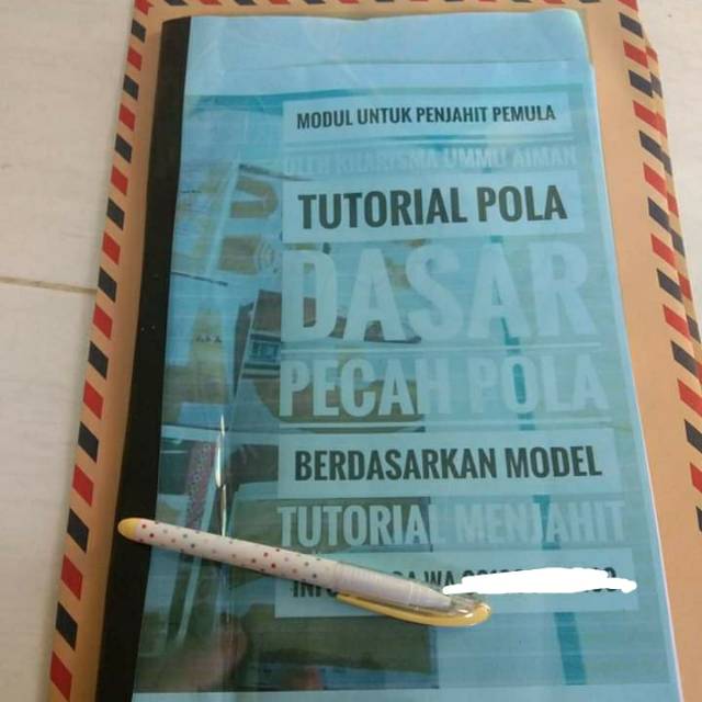 Modul Penjahit Pemula lengkap #PeralatanJahit #PolaGamis #PolaRok #PolaDasar