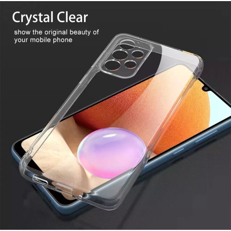 Clear case samsung A13 A23 A33 A53 4G 5G LTE Softcase Silicon Silikon Bening Transparan Casing Cover TPU