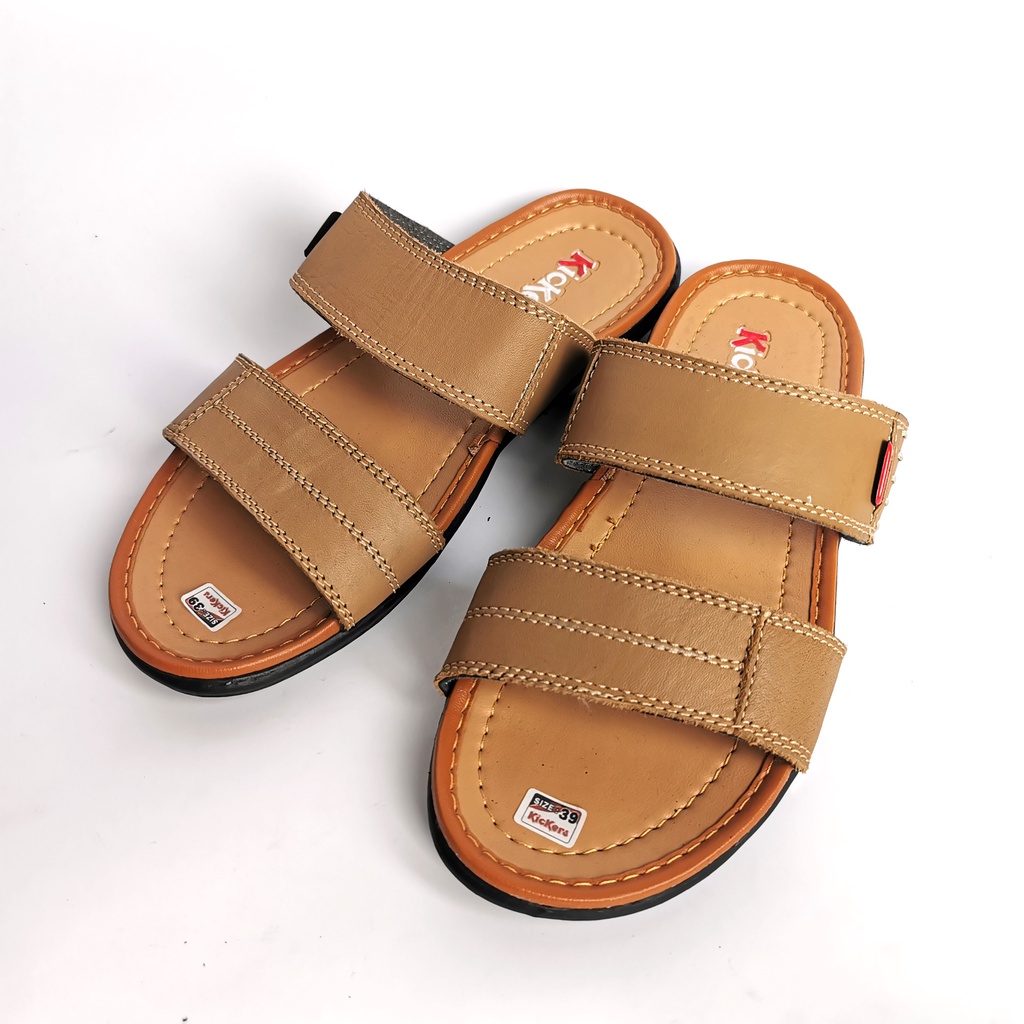 SANDAL KULIT SANTAI SANDAL KULIT CASUAL SANDAL PRIA PREMIUM