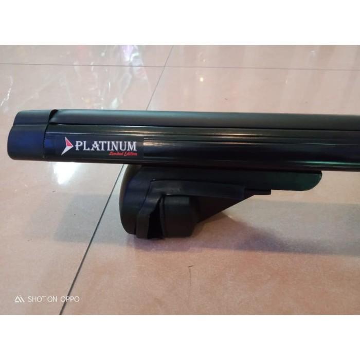 Cross Bar / Bagasi Atas / Roof Rack / CROSS BAR KAKI JEPIT ROOF RAIL MOBIL KARIMUN WAGON R PLATINUM 