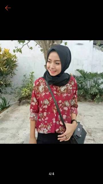 PROMO READY STOCK AYUNDA BLOUSE MONALISA REAL PICT//KEMEJA WANITA KEKINIAN