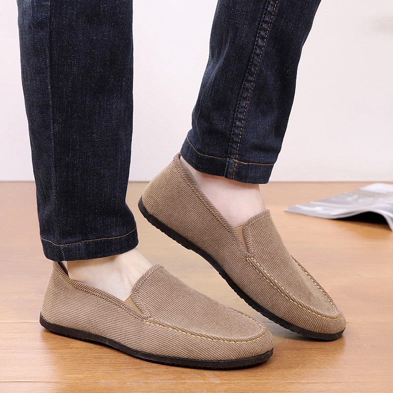 1001 IMPORT SEPATU SLIP ON PRIA SPORT ADELIO FREE BOX DAN KAOS KAKI !!! - 4 WARNA