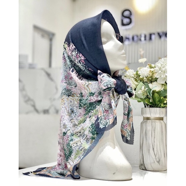 BUTTONSCARVES SEVILLA SERIES VOAL REGULAR MIDNIGHT BLANCO NEW YORK 3 COURAGE TROPICALE BALIKPAPAN