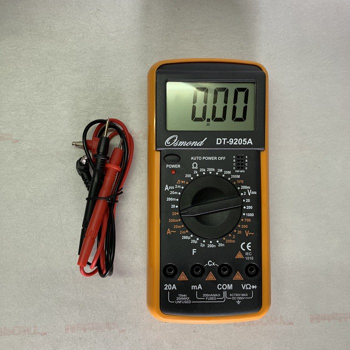 Multitester / Multimeter Digital Osmond Ampere Volt Meter