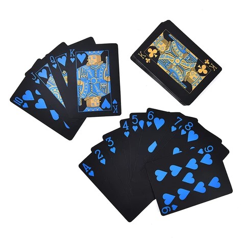 (MAINANKYU) DEDOMON Kartu Remi Plastik Anti Air Waterproof poker plastic cards