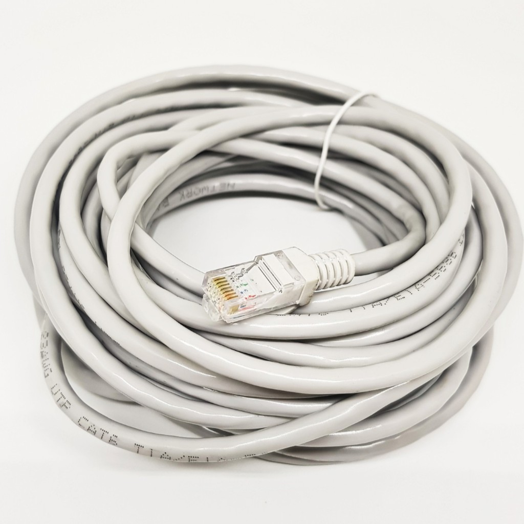 KABEL LAN 15M CAT 6 / KABEL UTP 15 METER PABRIKAN CAT 6