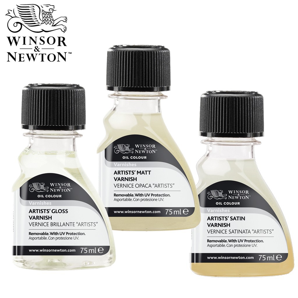 Winsor &amp; Newton - Artists' Oil Colour Varnish (Matt / Satin / Gloss / Retouching)