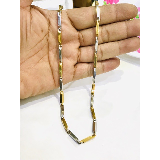 Kalung titanium / titanium / kalung lidi / kalung kombin