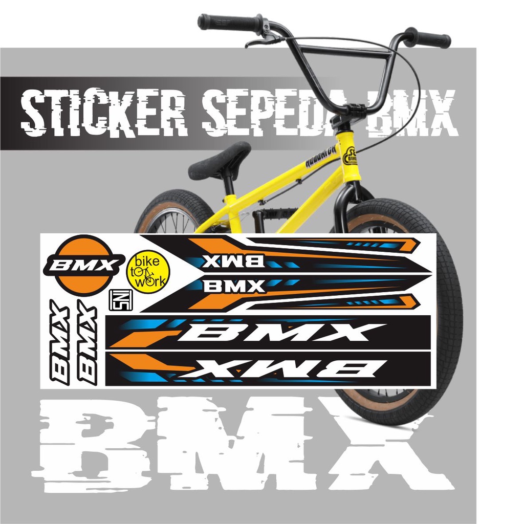 STICKER SEPEDA STRIPING VARIASI SEPEDA BMX / BMX VARIASI STICKER / BMX 02 02
