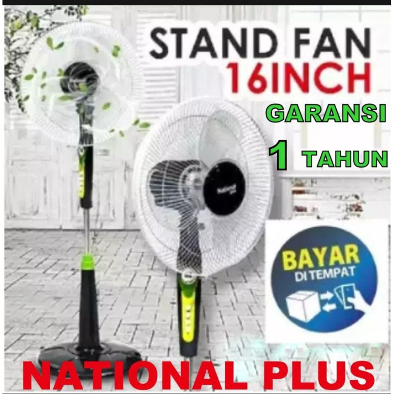 Kipas angin berdiri 16 in nasional plus/standfan 16 inch nasional plus